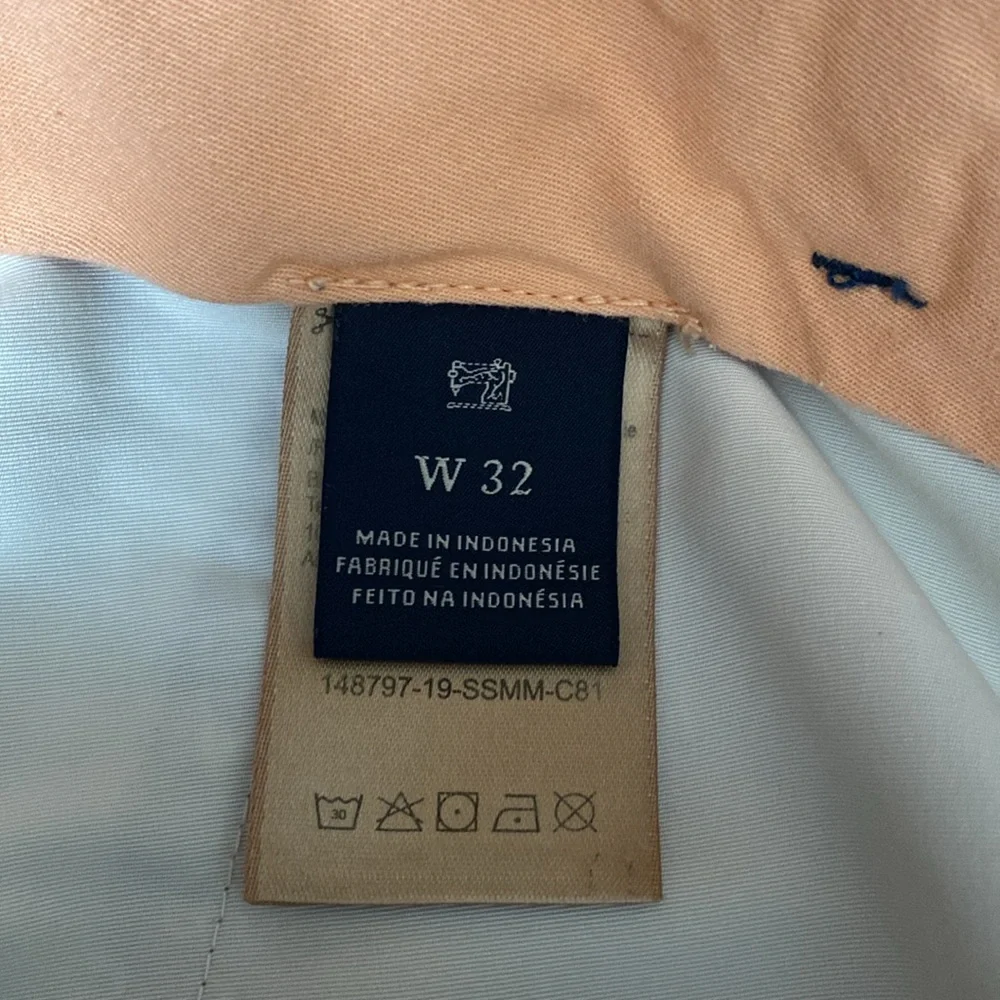 Scotch & Soda Navy Floral Patterned Shorts - Picture 8 of 8